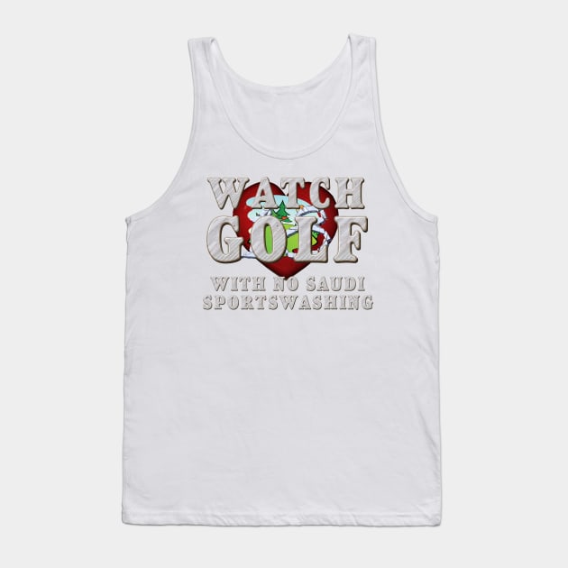 Watch Golf NSS Tank Top by teepossible